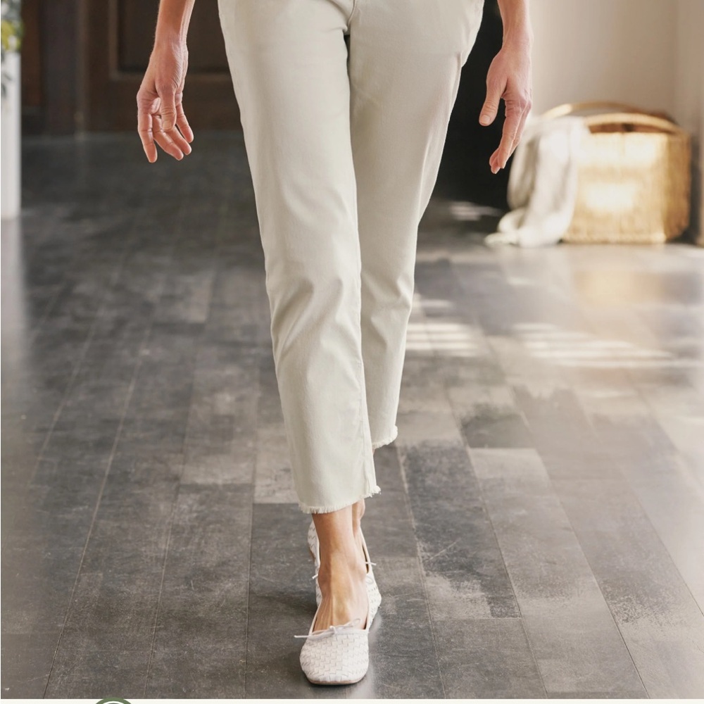 Frank & Eileen Wicklow Italian chino pants in Cement